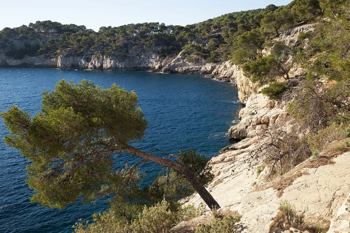 Plage Bleue, Cassis, Provence-Alpes-Côte d'Azur, France