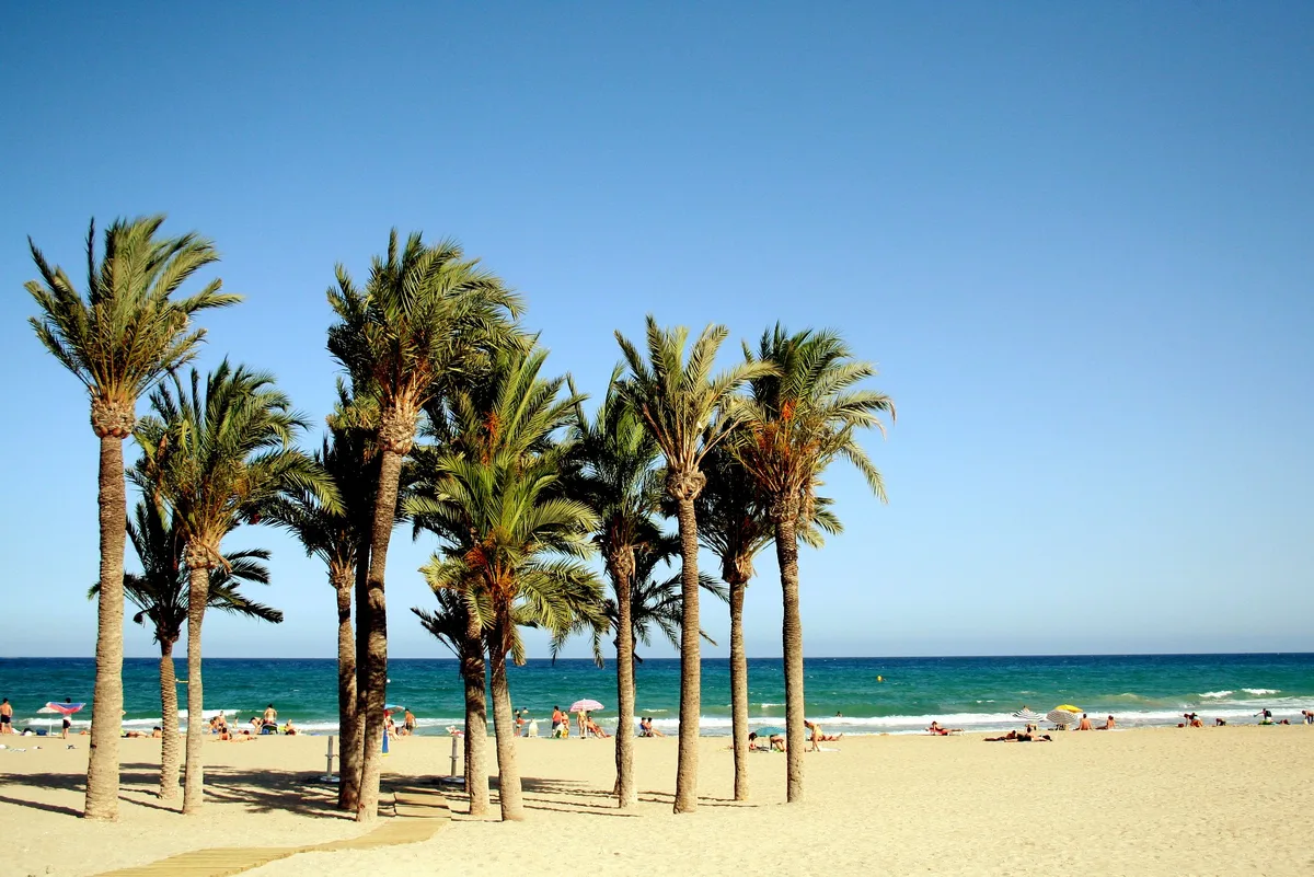 Platja de Villajoyosa, Villajoyosa, Valencian Community, España