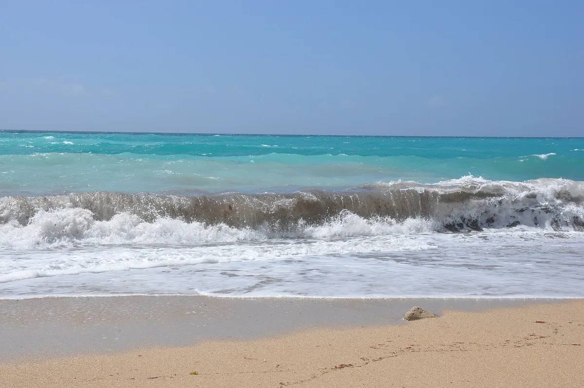 Grande-Plage-Strand, Fos-sur-Mer, Provence-Alpes-Côte d'Azur, Frankreich — 2