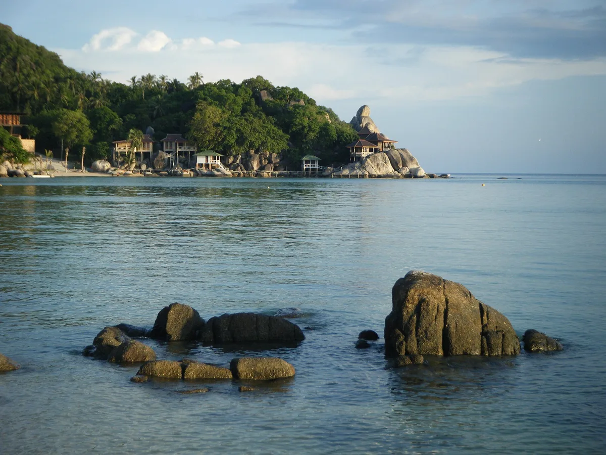 Ao Chalok-Strand, Ko Tao, Gulf of Thailand, Thailand — 3