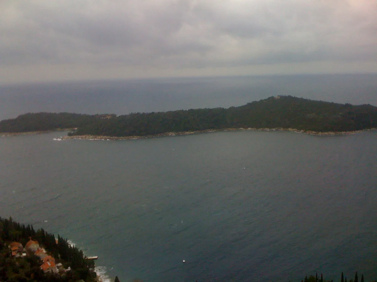 Plage de Banje, Dubrovnik, Dalmatia, Croatie — 3