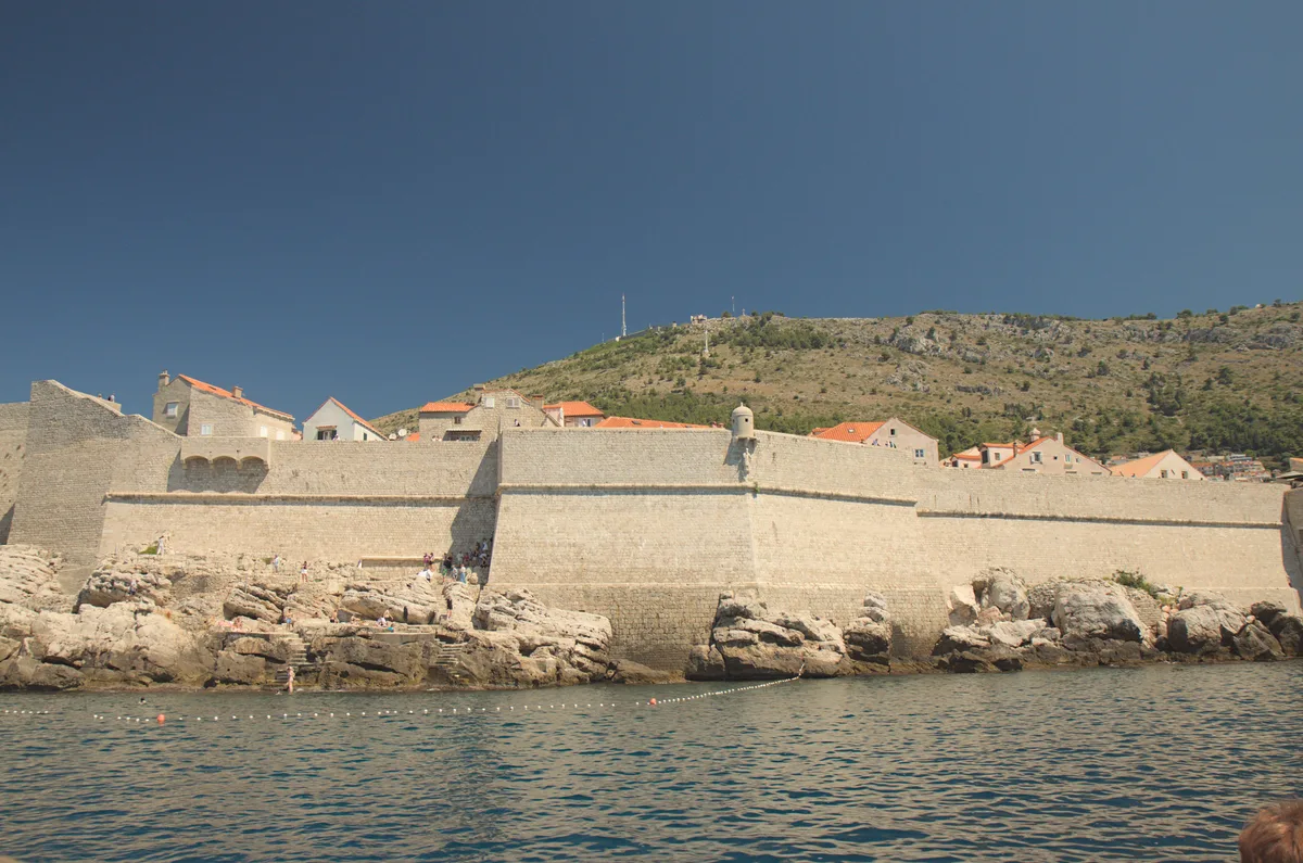 Plage de Banje, Dubrovnik, Dalmatia, Croatie — 6
