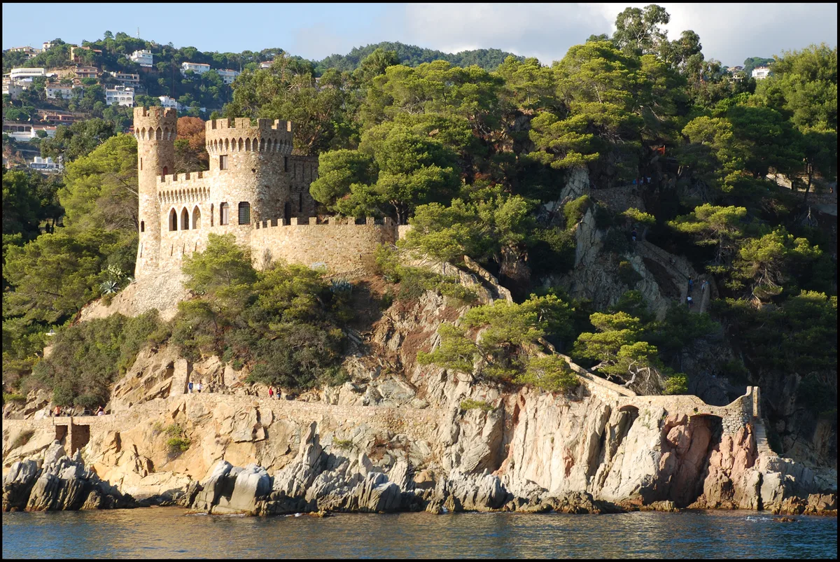 Cala dels Frares Beach, Lloret de Mar, Spanish Mediterranean, Spain — 3