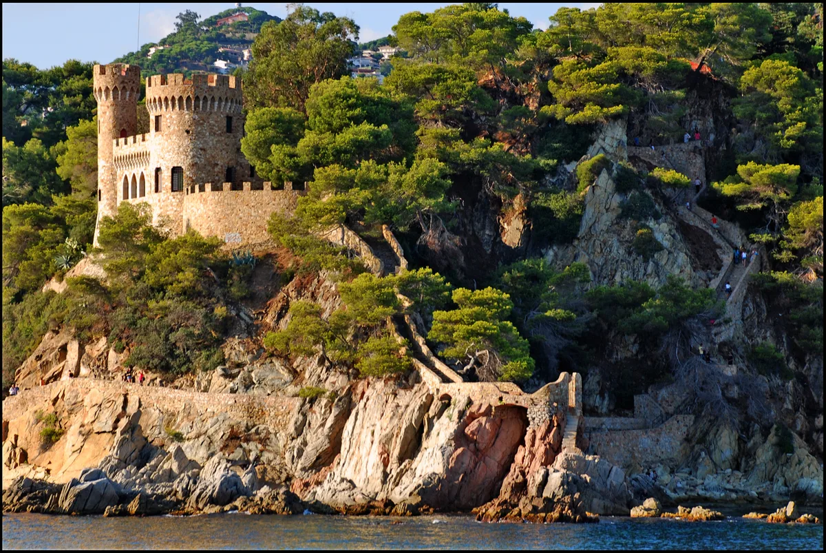 Cala dels Frares Beach, Lloret de Mar, Spanish Mediterranean, Spain — 4