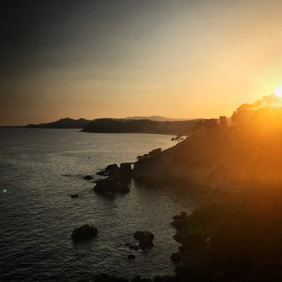 Cala dels Frares Beach, Lloret de Mar, Spanish Mediterranean, Spain