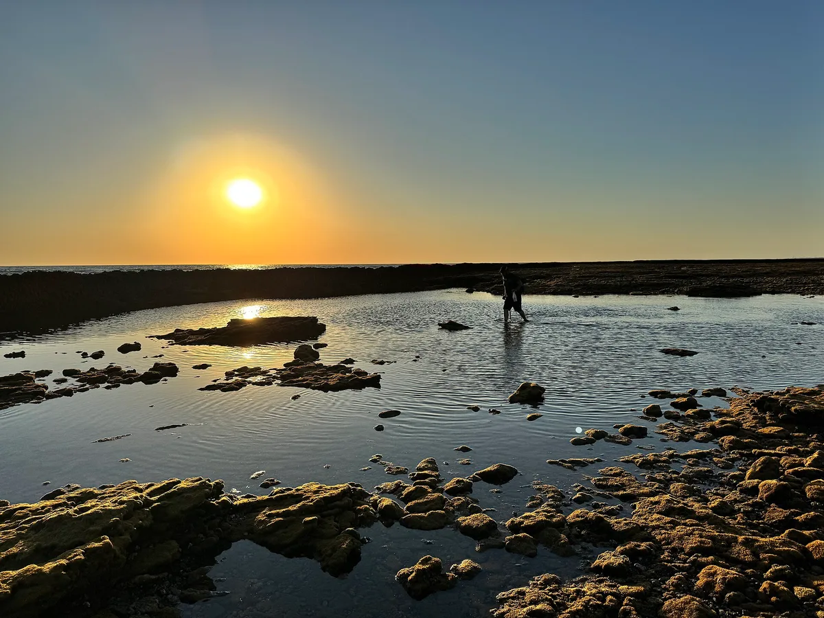 Playa de la Luz, Rota, Andalusia, España — 2