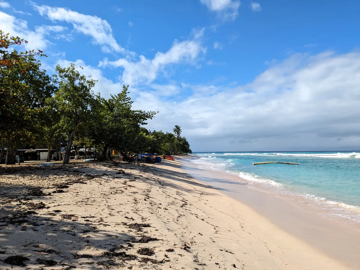 Souffleur-Strand, Port-Louis, Guadeloupe, Frankreich — 2