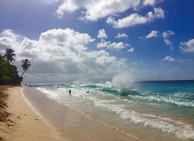 Souffleur-Strand, Port-Louis, Guadeloupe, Frankreich — 4