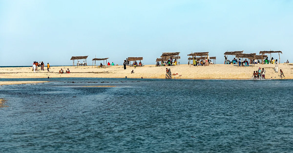 Mwachema River Mouth Beach, Ukunda, Coast Province, Kenya
