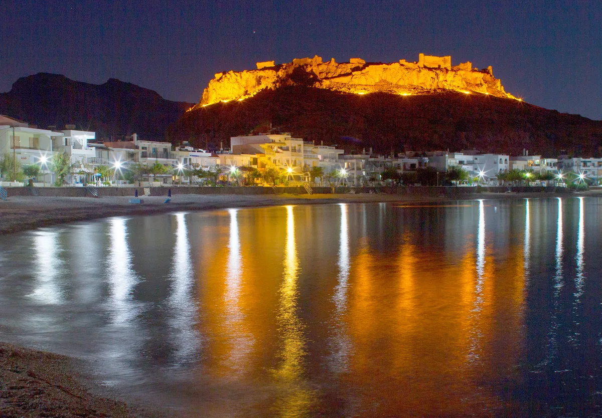 Haraki-Strand, Archangelos, South Aegean, Griechenland