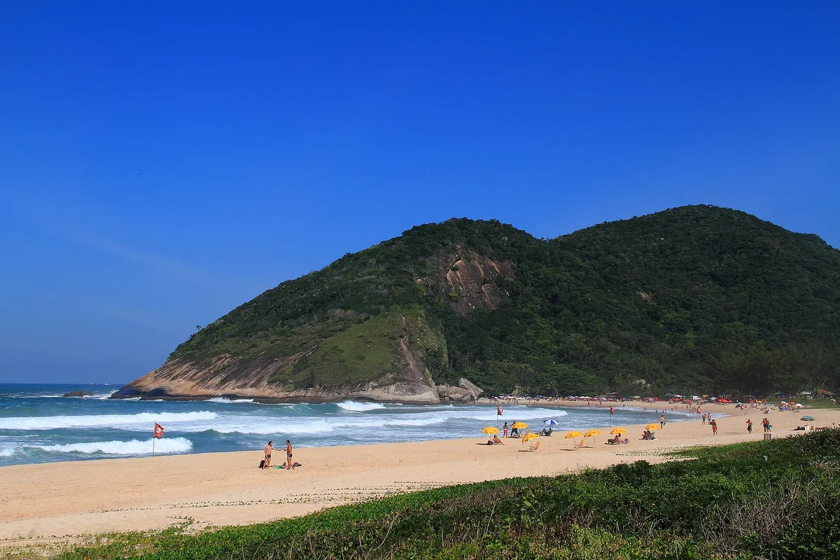 Plage de Grumari, Rio de Janeiro, Brazilian Atlantic, Brésil — 5