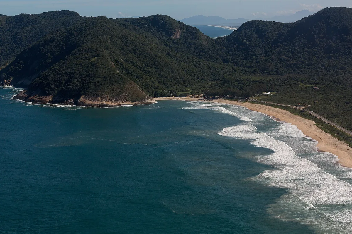 Plage de Grumari, Rio de Janeiro, Brazilian Atlantic, Brésil — 4
