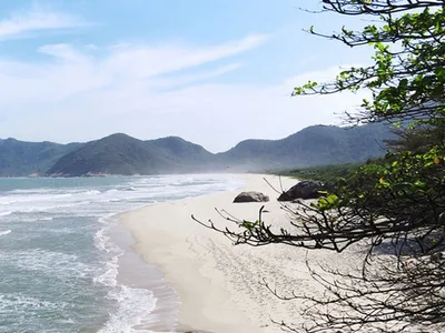 Plage de Grumari, Rio de Janeiro, Brazilian Atlantic, Brésil — 3