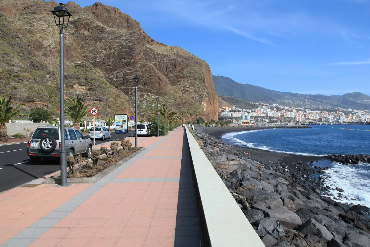 Bajamar-Strand, Breña Alta, Canary Islands, Spanien — 3