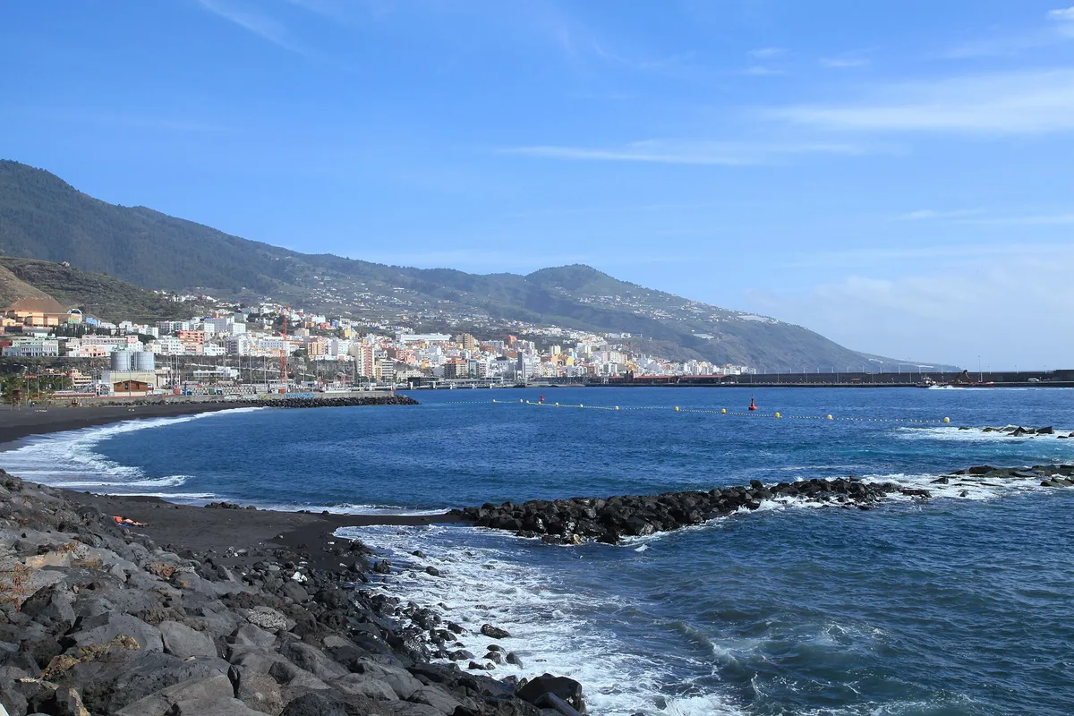 Bajamar-Strand, Breña Alta, Canary Islands, Spanien — 4