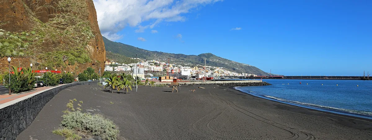 Bajamar-Strand, Breña Alta, Canary Islands, Spanien