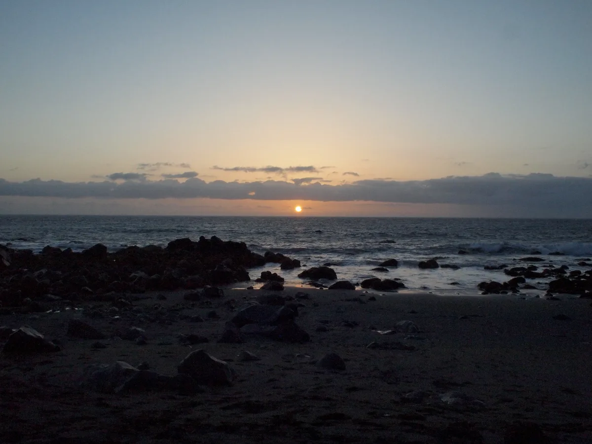 Inglés-Strand, Valle Gran Rey, Canary Islands, Spanien — 3