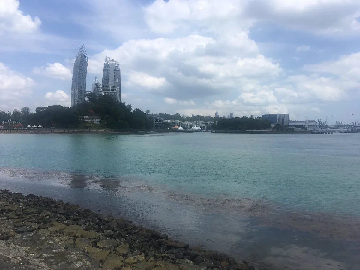 Siloso-Strand, Sentosa, South China Sea, Singapore — 4