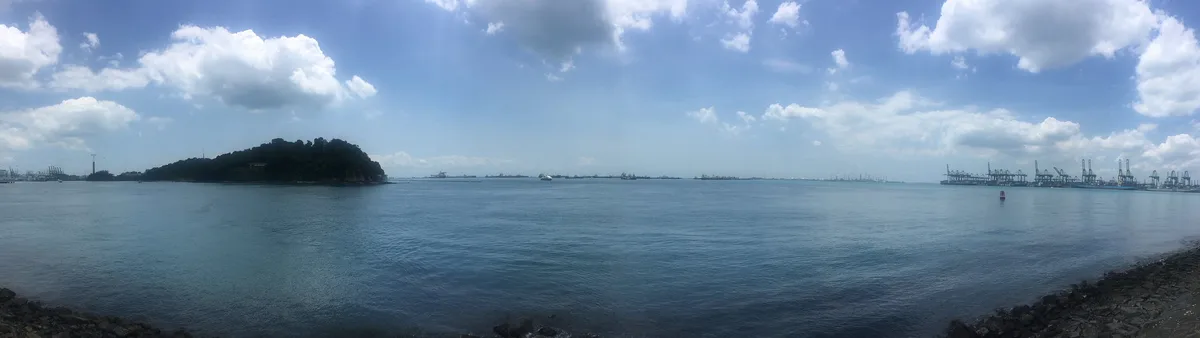 Siloso-Strand, Sentosa, South China Sea, Singapore