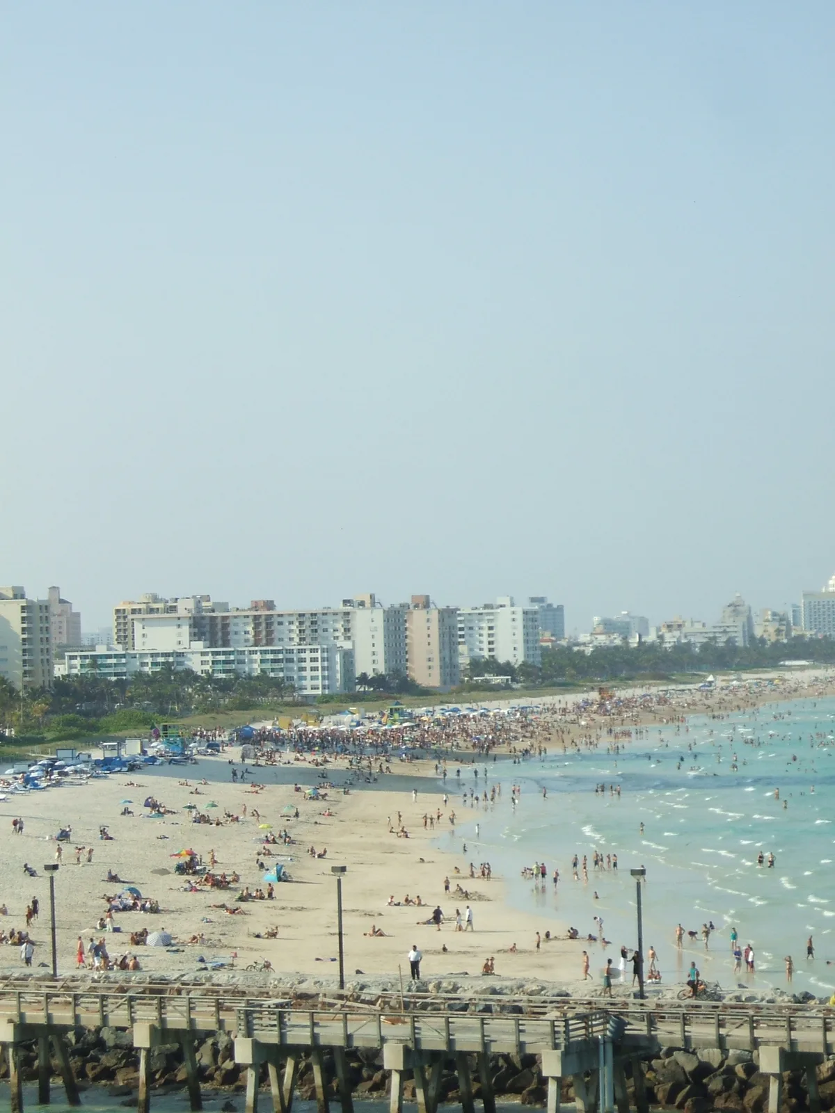 South Pointe Park-strand, Miami Beach, Florida, Verenigde Staten