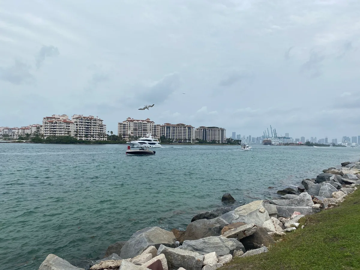 South Pointe Park-strand, Miami Beach, Florida, Verenigde Staten — 3