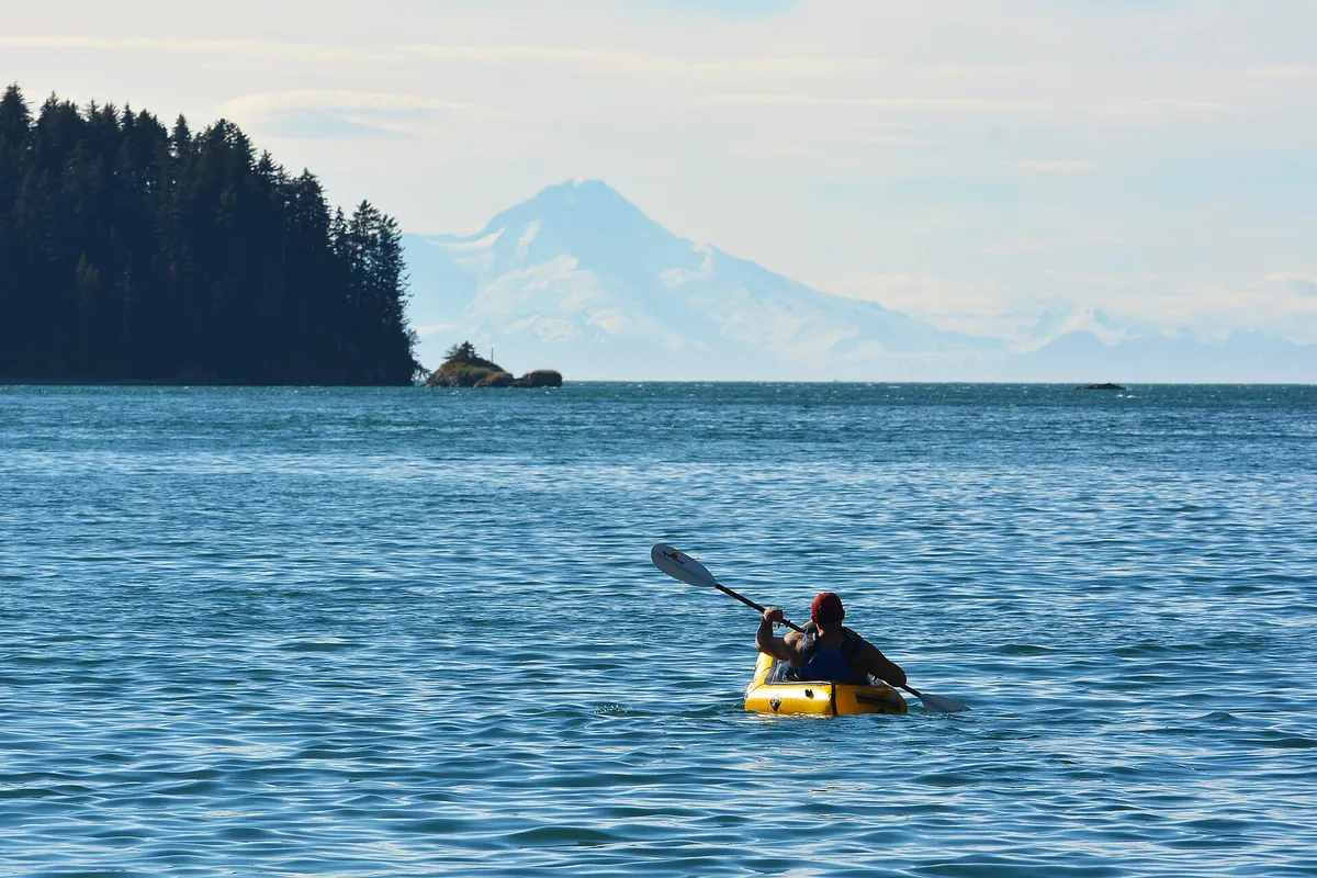 Praia de Tutka Bay, Homer, Alaska, Estados Unidos — 2