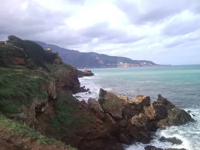 Tipaza Beach, Tipaza, Algerian Mediterranean, Algeria — 4