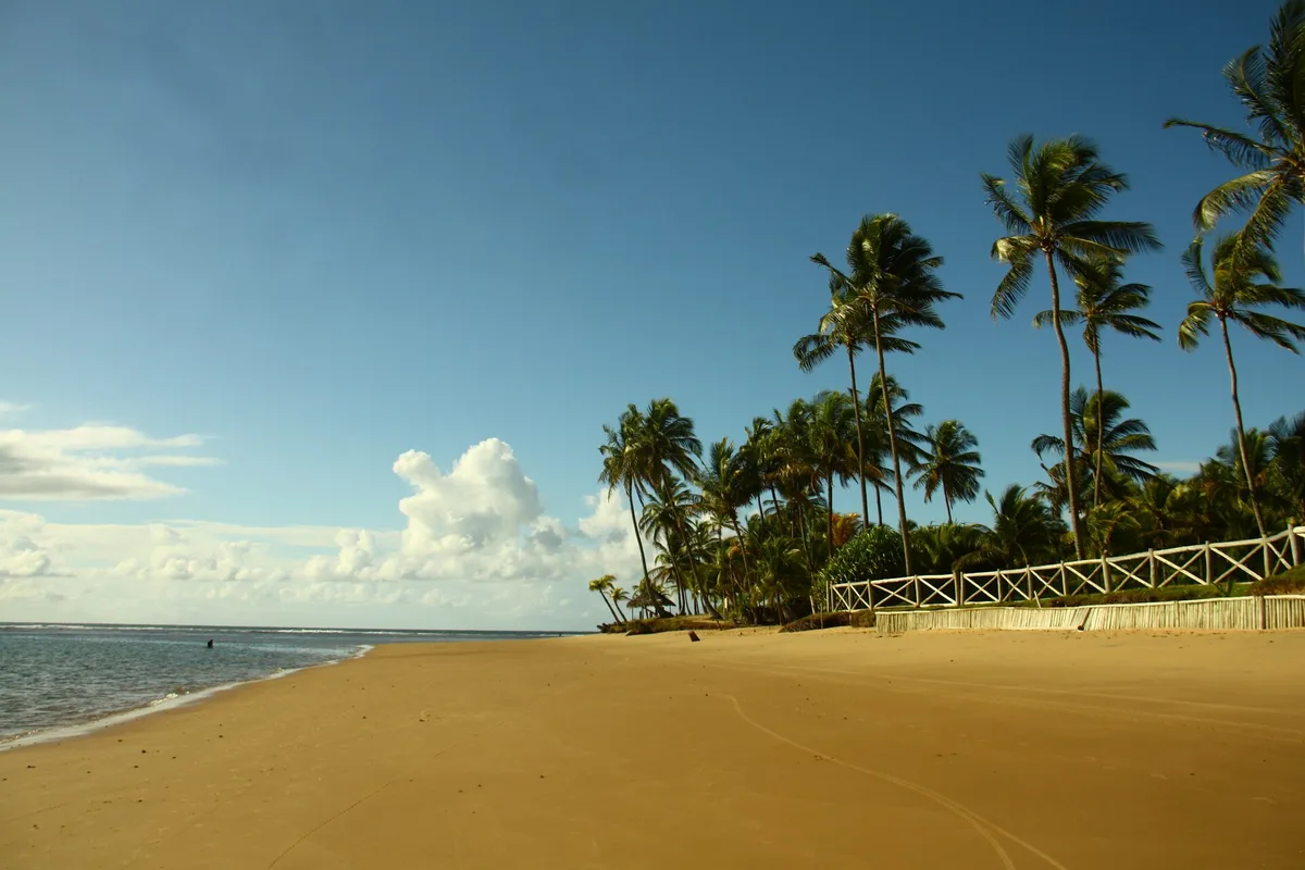 Plage de Taipu de Fora, Maraú, Brazilian Atlantic, Brésil — 2