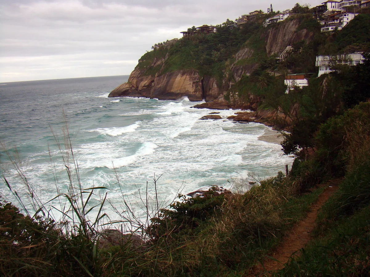 Plage de Joatinga, Joá, Brazilian Atlantic, Brésil — 6