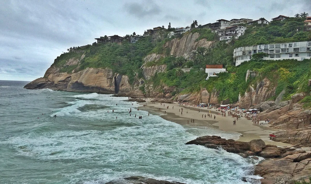Plage de Joatinga, Joá, Brazilian Atlantic, Brésil — 4
