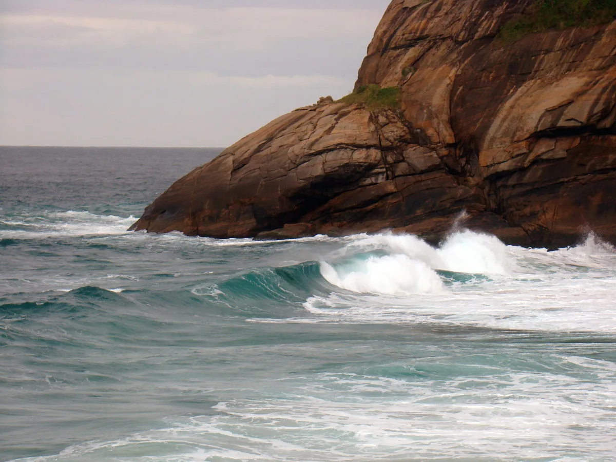 Plage de Joatinga, Joá, Brazilian Atlantic, Brésil — 5