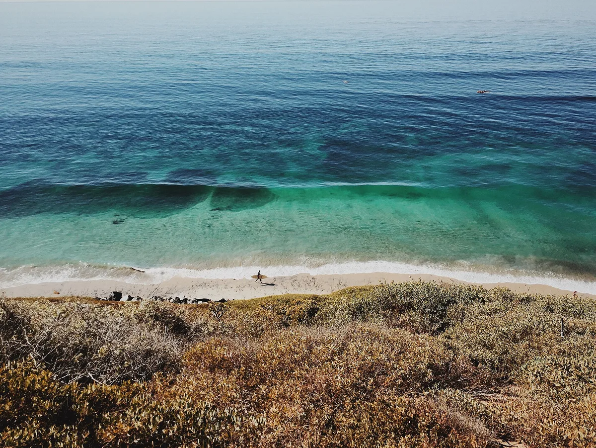 Moonlight State Beach, Encinitas, California Coast, États-Unis — 5