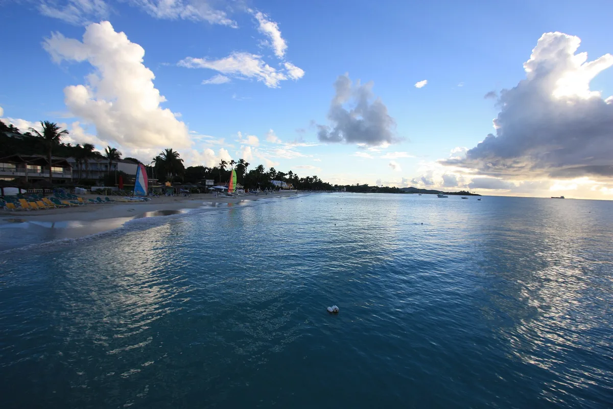 Dickenson Bay-Strand, Saint John, Lesser Antilles, Antigua and Barbuda