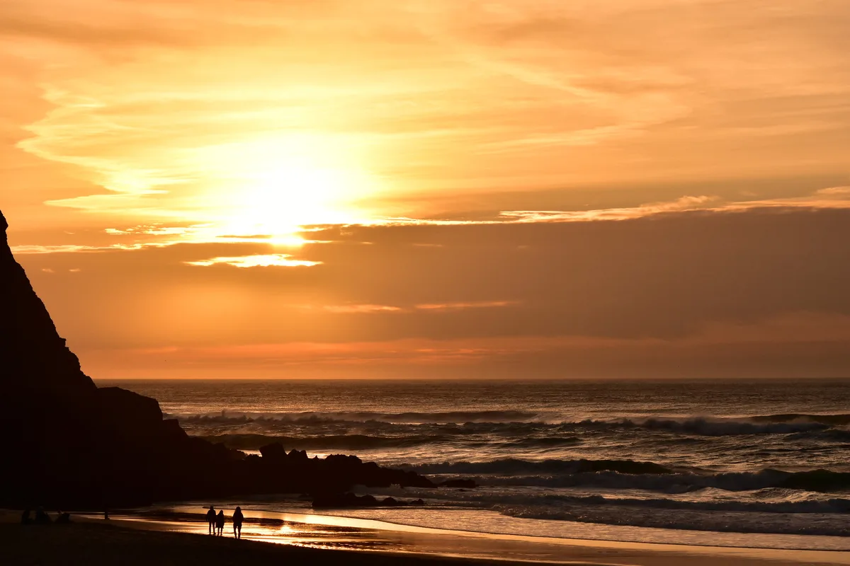 Plage de Grande do Rodízio, Sintra, Portuguese Atlantic, Portugal — 2