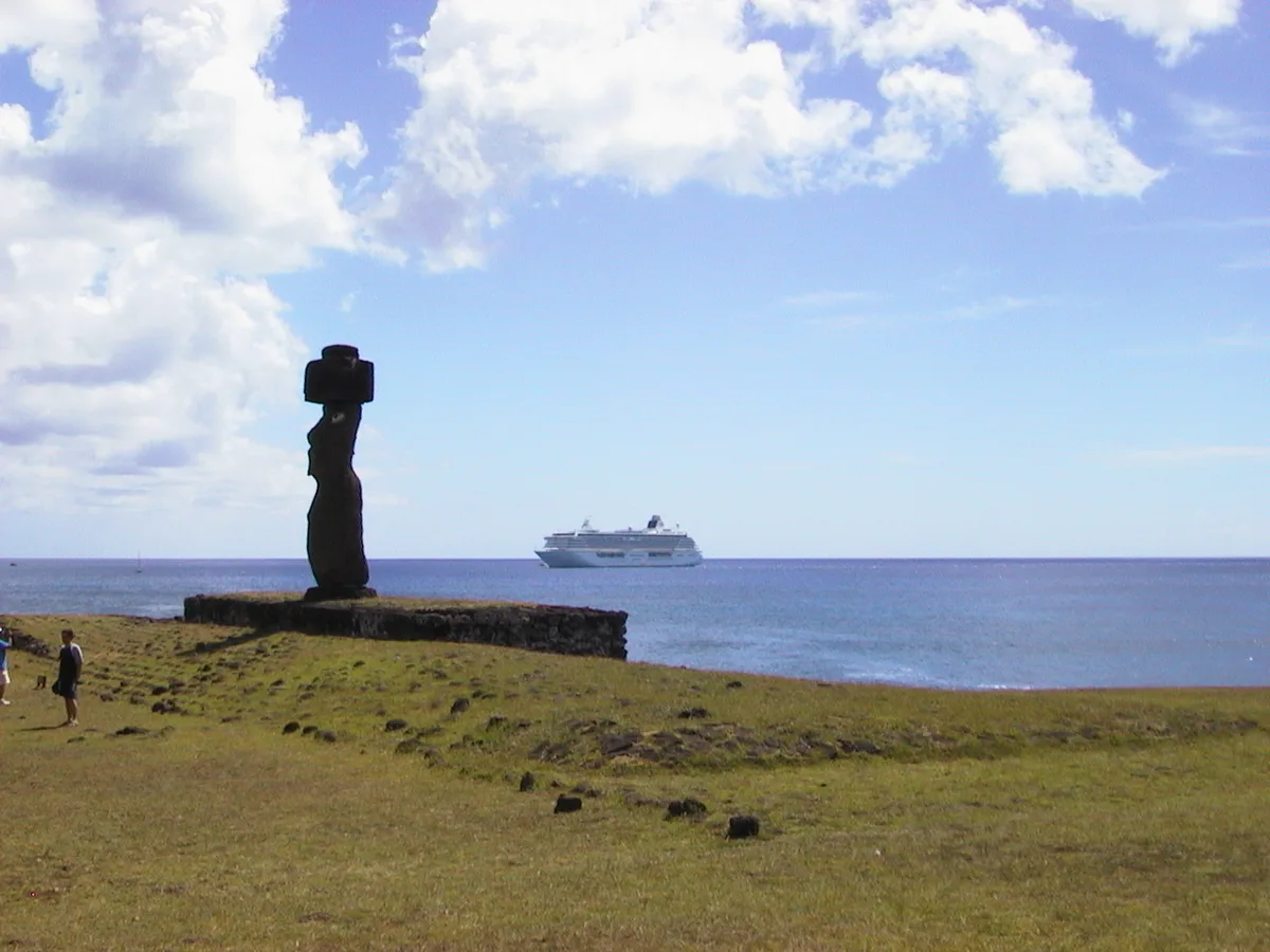 Plage de Hanga Kio'e, Hanga Roa, Chilean Pacific, Chili — 6