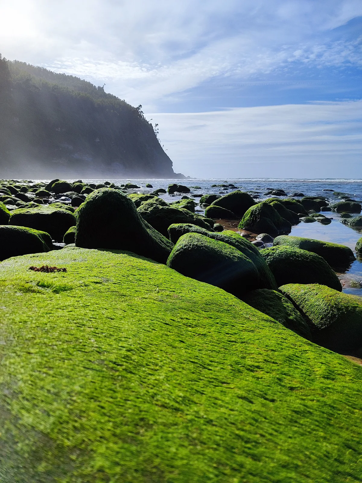 Playa de España, Villaviciosa, Asturias, España — 2
