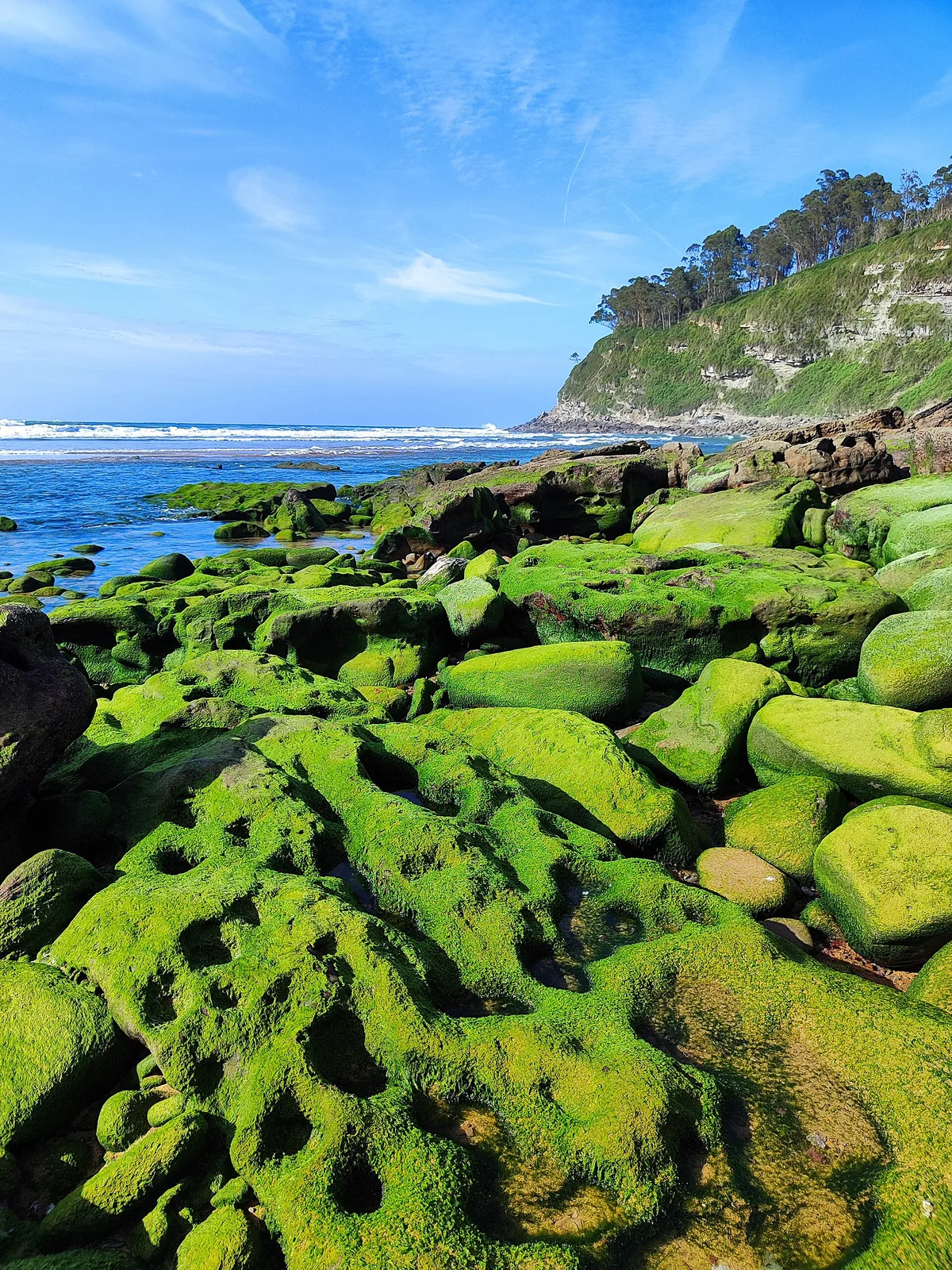 Playa de España, Villaviciosa, Asturias, España