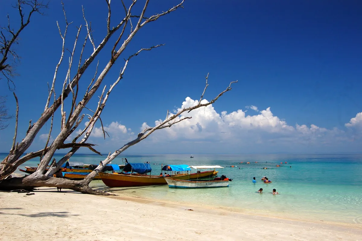 Elephant Beach, Swaraj Dweep, Andaman and Nicobar Islands, India