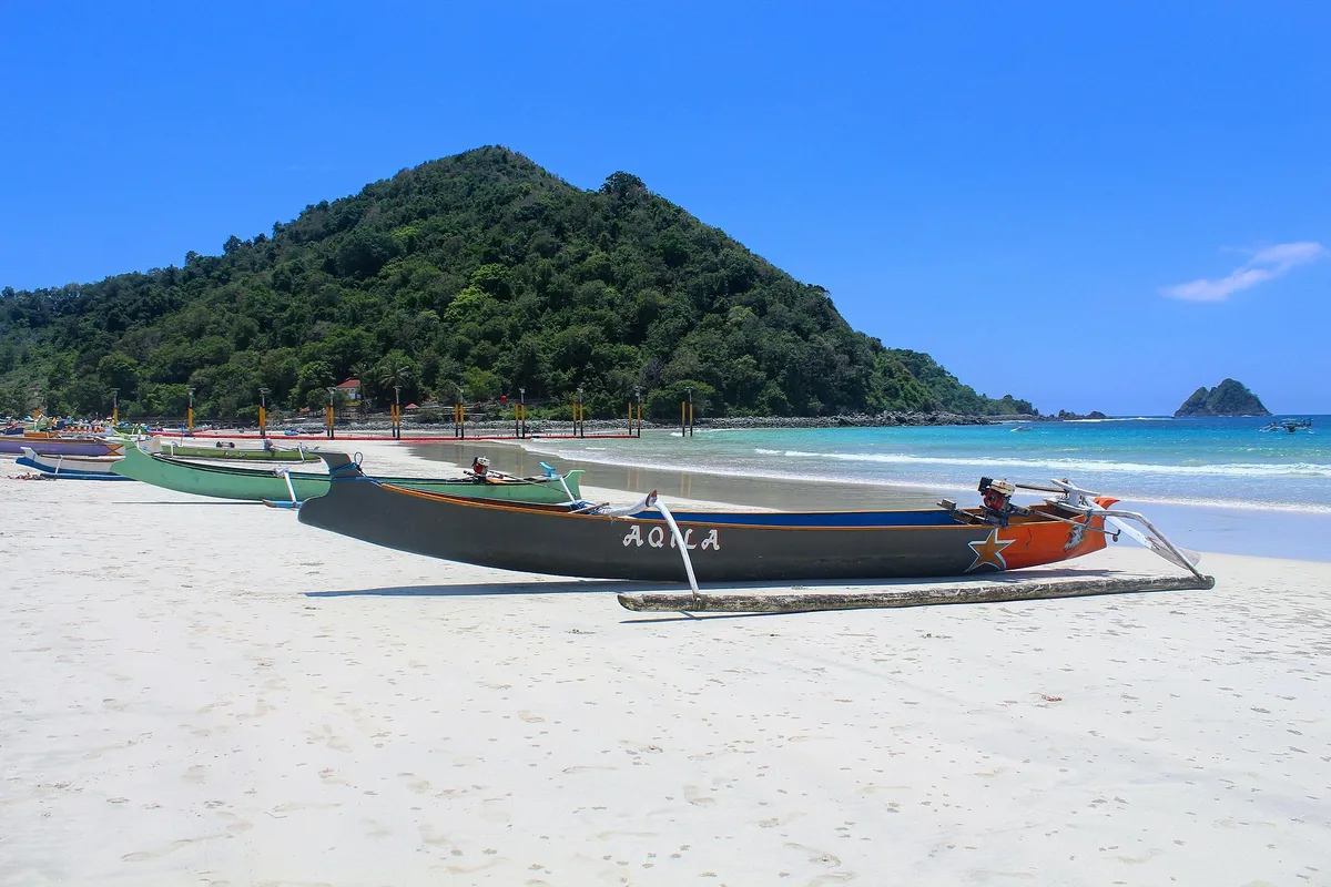 Plage de Selong Belanak, Selong Belanak, Lesser Sunda Islands, Indonésie — 5