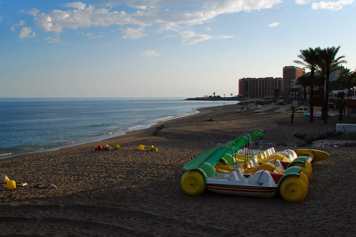 Playa de Arroyo de la Miel, Benalmádena, Andalusia, España