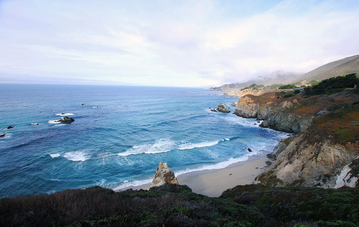 Playa de Andrew Molera State Park, Big Sur, Monterey County, California Coast, Estados Unidos