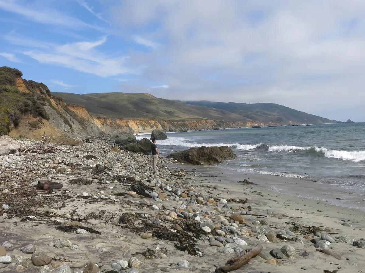 Playa de Andrew Molera State Park, Big Sur, Monterey County, California Coast, Estados Unidos — 2