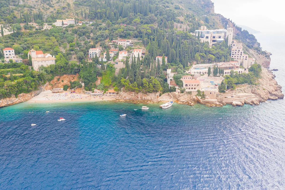 Playa de Sveti Jakov, Dubrovnik, Dalmatia, Croacia — 3