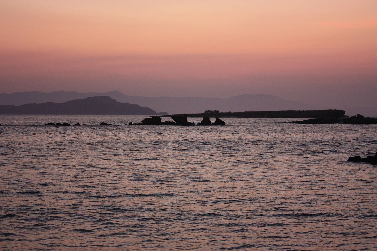 Nea Chora-Strand, Chania, Crete, Griechenland — 2