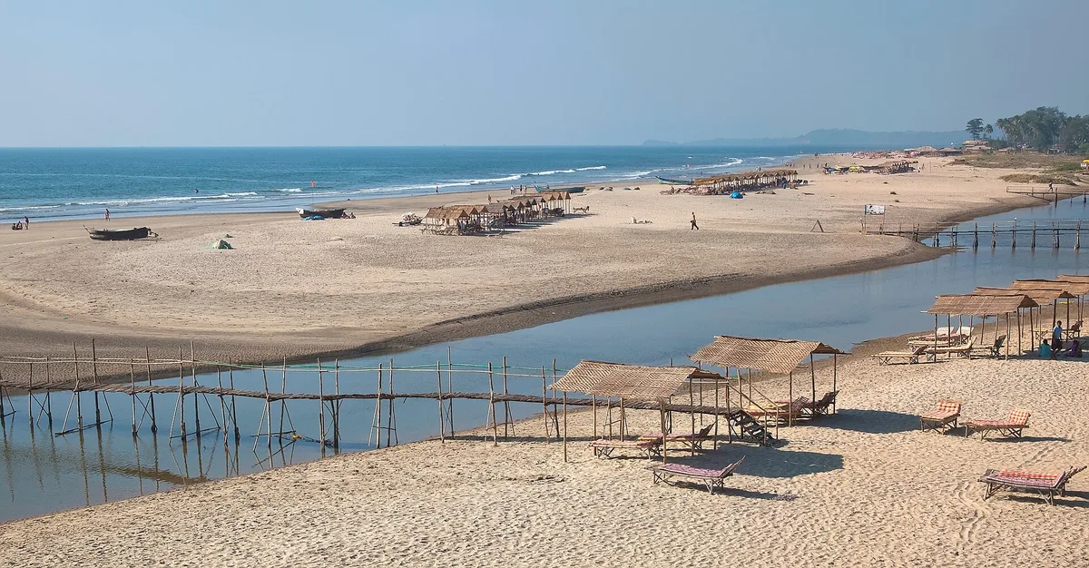 Praia de Mandrem, Mandrem, Indian West Coast, Índia — 3