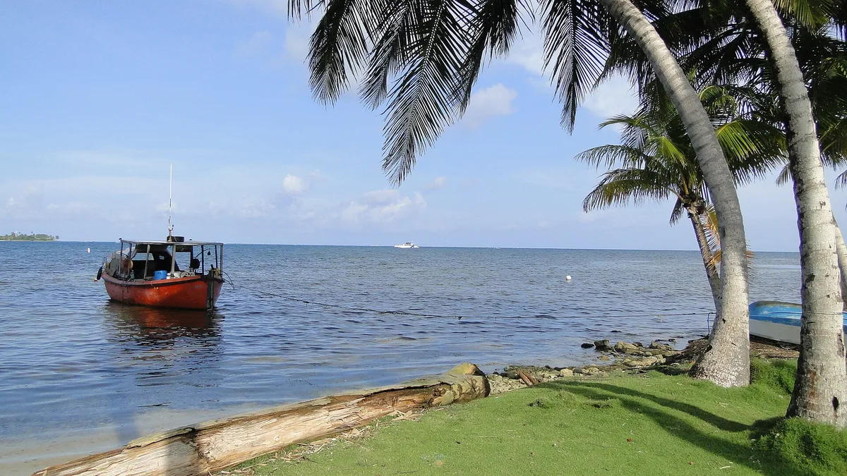 Plage de San Luis, San Andrés, Colombian Caribbean, Colombie — 2