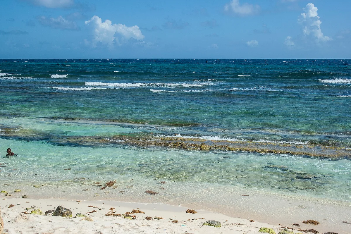 Plage de San Luis, San Andrés, Colombian Caribbean, Colombie