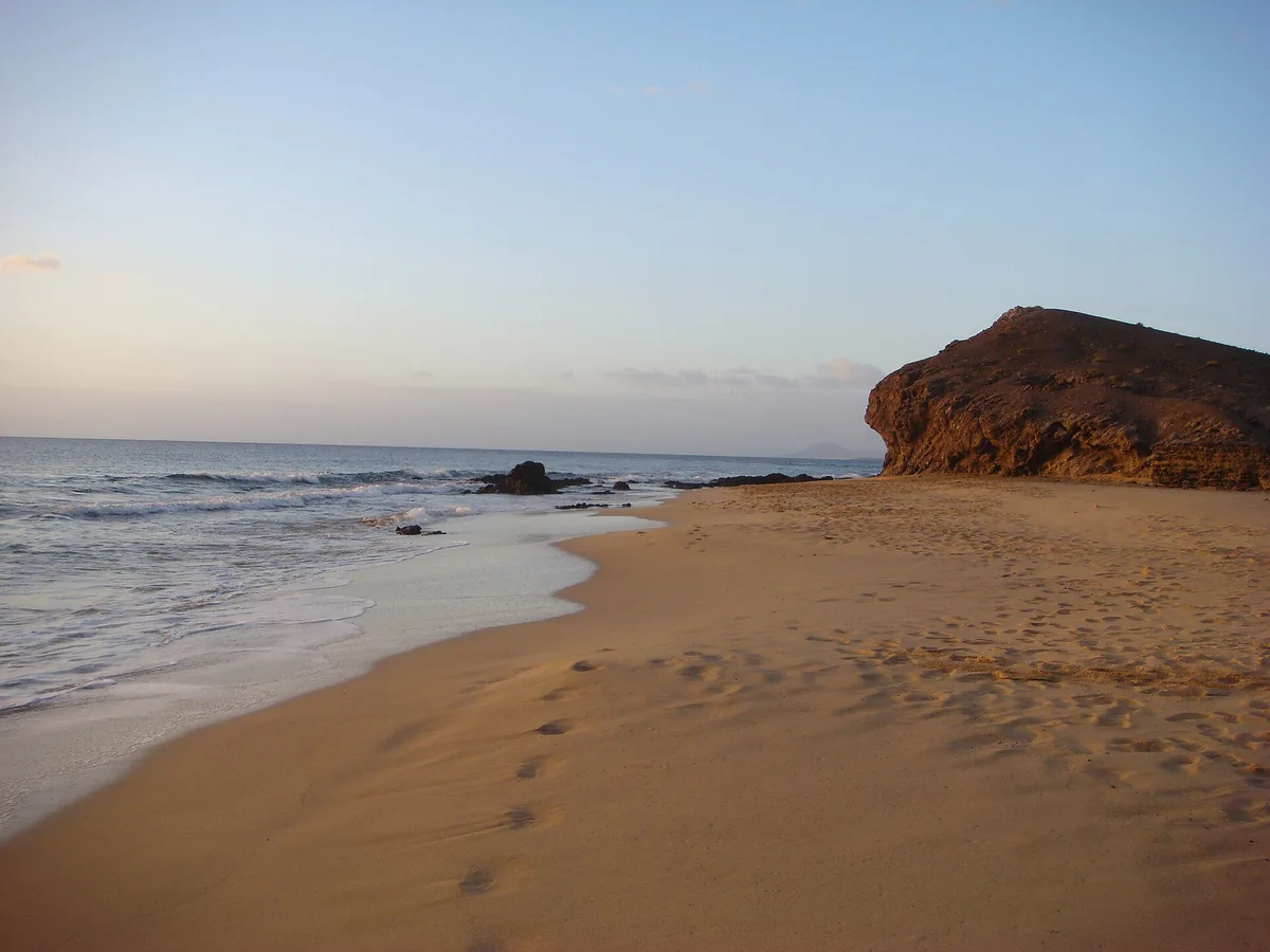 Plage de Papagayo, Yaiza, Canary Islands, Espagne — 3
