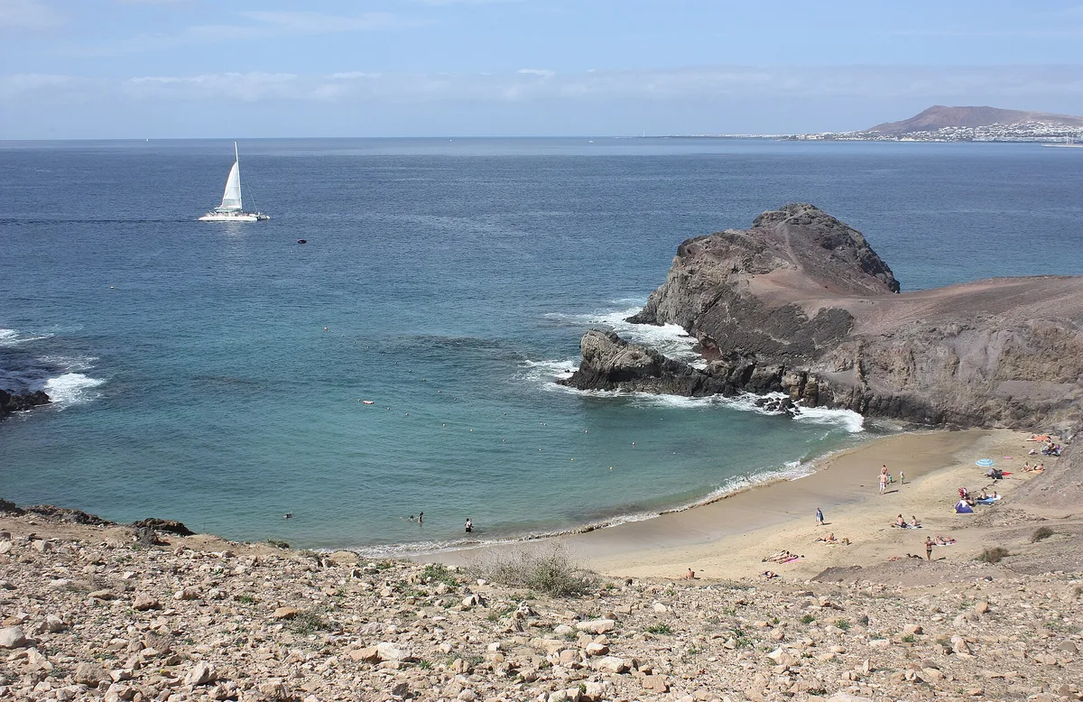 Plage de Papagayo, Yaiza, Canary Islands, Espagne — 4