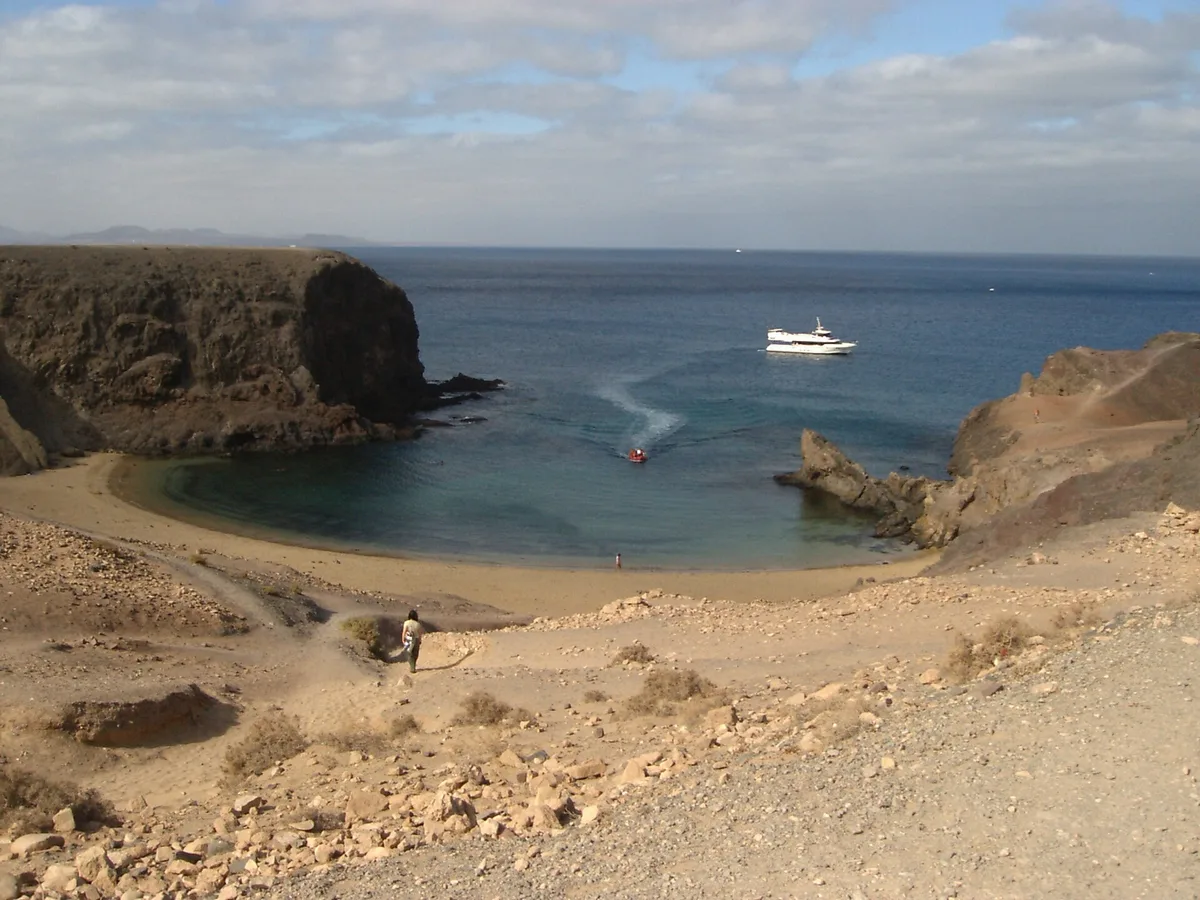 Plage de Papagayo, Yaiza, Canary Islands, Espagne — 5